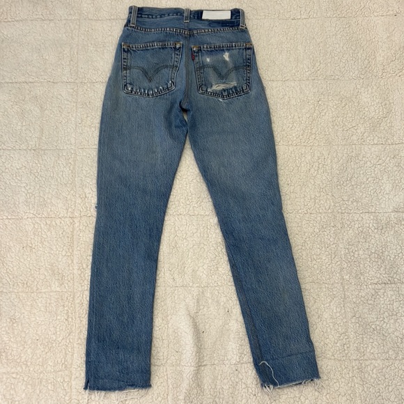Re/Done Vintage Levis Jeans Size 23 - Picture 5 of 7